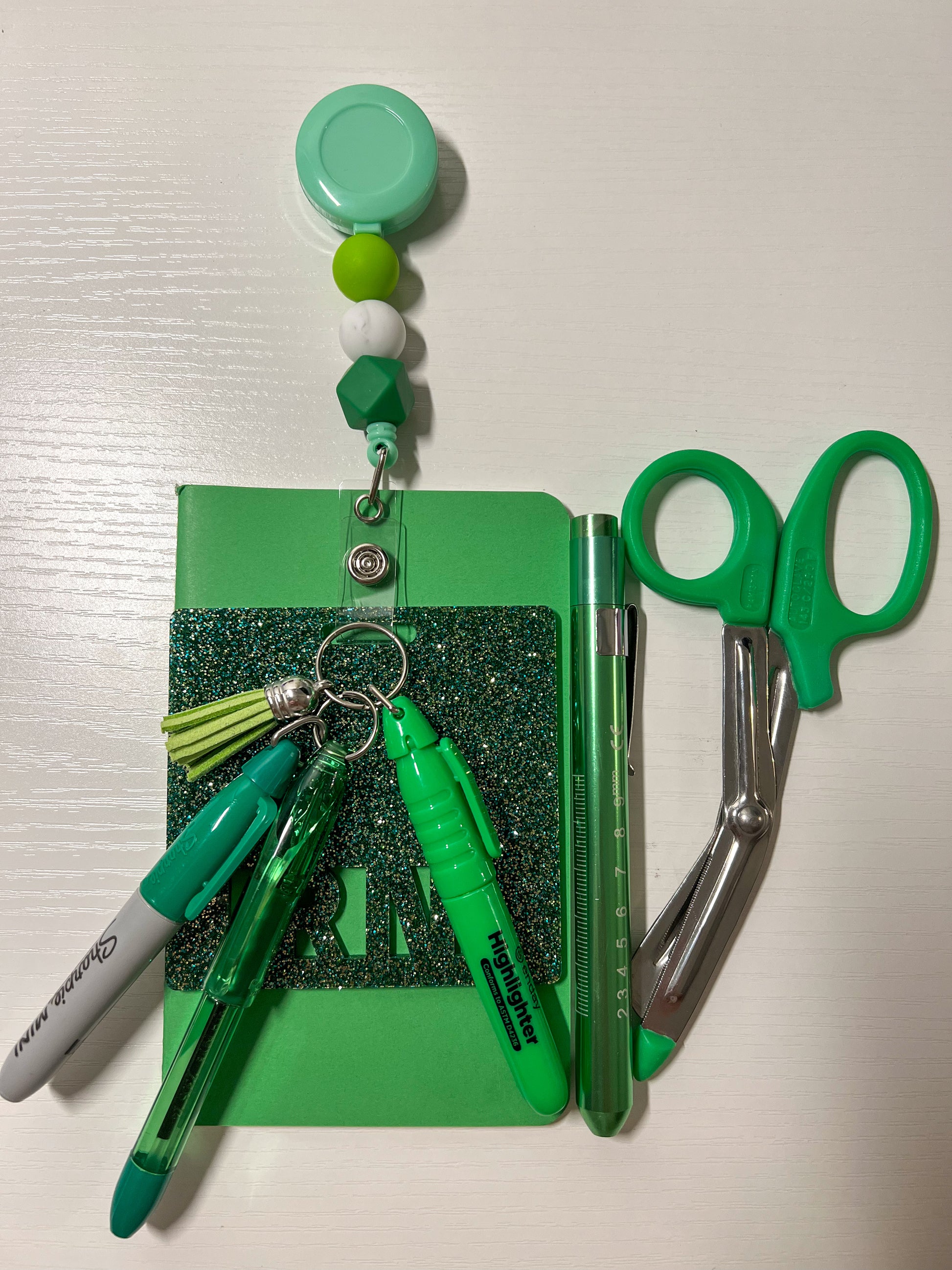 Badge Reel Accessories, Mini Pen, Keychain, Sharpie®, Light, Marker
