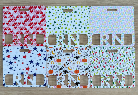 Holiday ID Badge Card Bundle